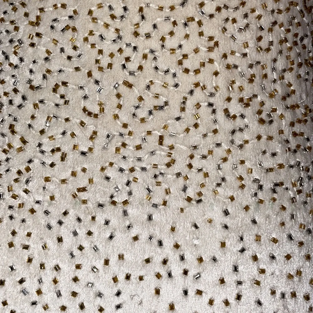 Pier 1 Cream and Gold Speckled Accent Pillow Pair